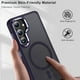 thumbnail image 5 of Funda de teléfono MALEWOLF magnética translúcida para Samsung S25, 5 of 7