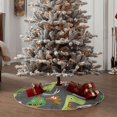 thumbnail image 6 of Kll Cartoon Dinosaurs Christmas Tree Skirt 48",Party Decorations Farmhouse For Christmas Decorations Holiday Party, 6 of 8