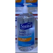 3 Suave Hand Sanitizer 16.9oz Pump Bottle Kills 99.9% of Germs