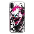 thumbnail image 1 of MUNDAZE Samsung Galaxy A01 Shockproof Clear Hybrid Protective Phone Case Evil Joker Face Painting Graffiti Cover, 1 of 5