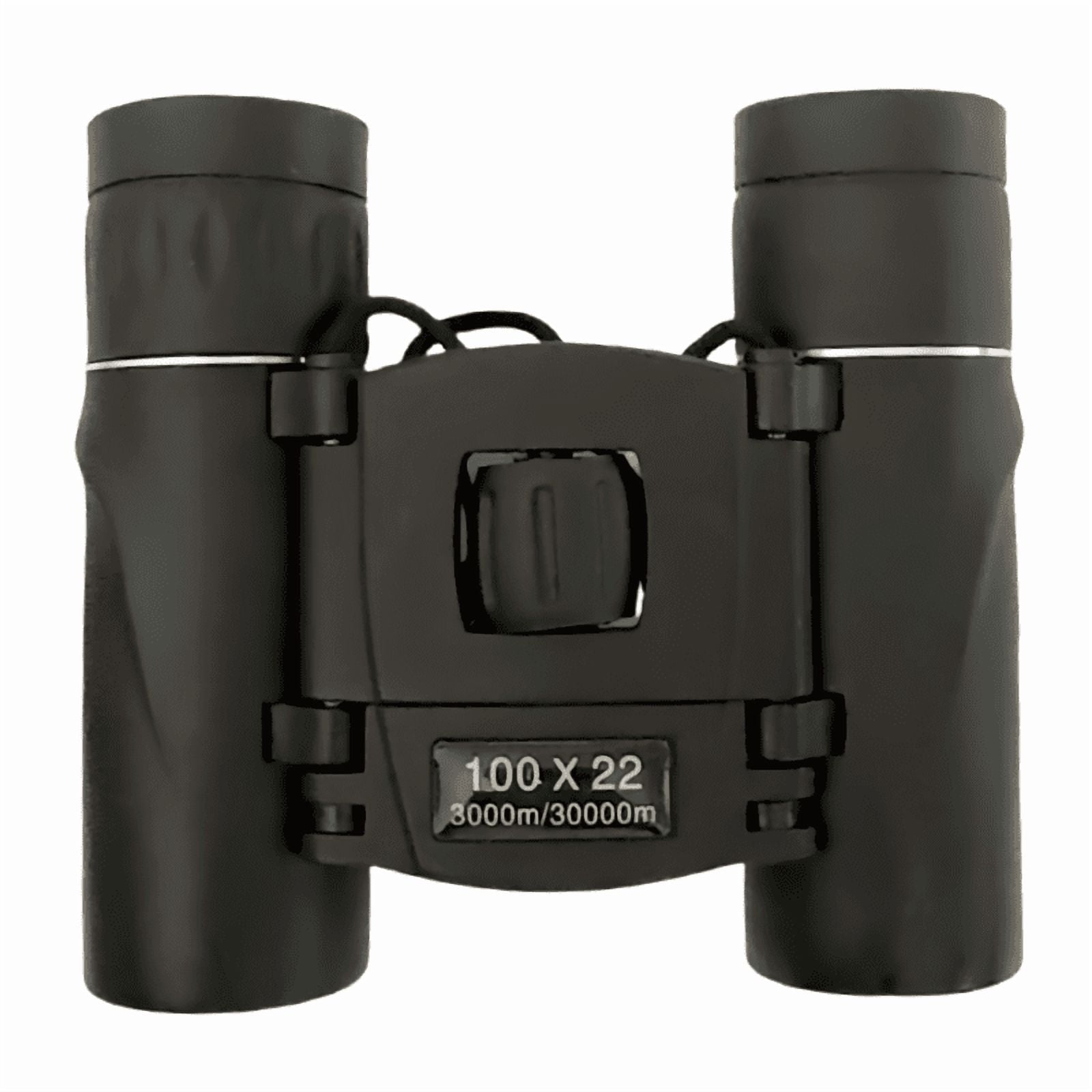 100x22 HD Powerful Binoculars 2000M Long Range Folding Mini Telescope BAK4 FMC Optics For Hunting Sports Outdoor Camping Travel