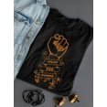 thumbnail image 3 of Fight The Power Activist Tee T-shirt Women's, 3 of 3