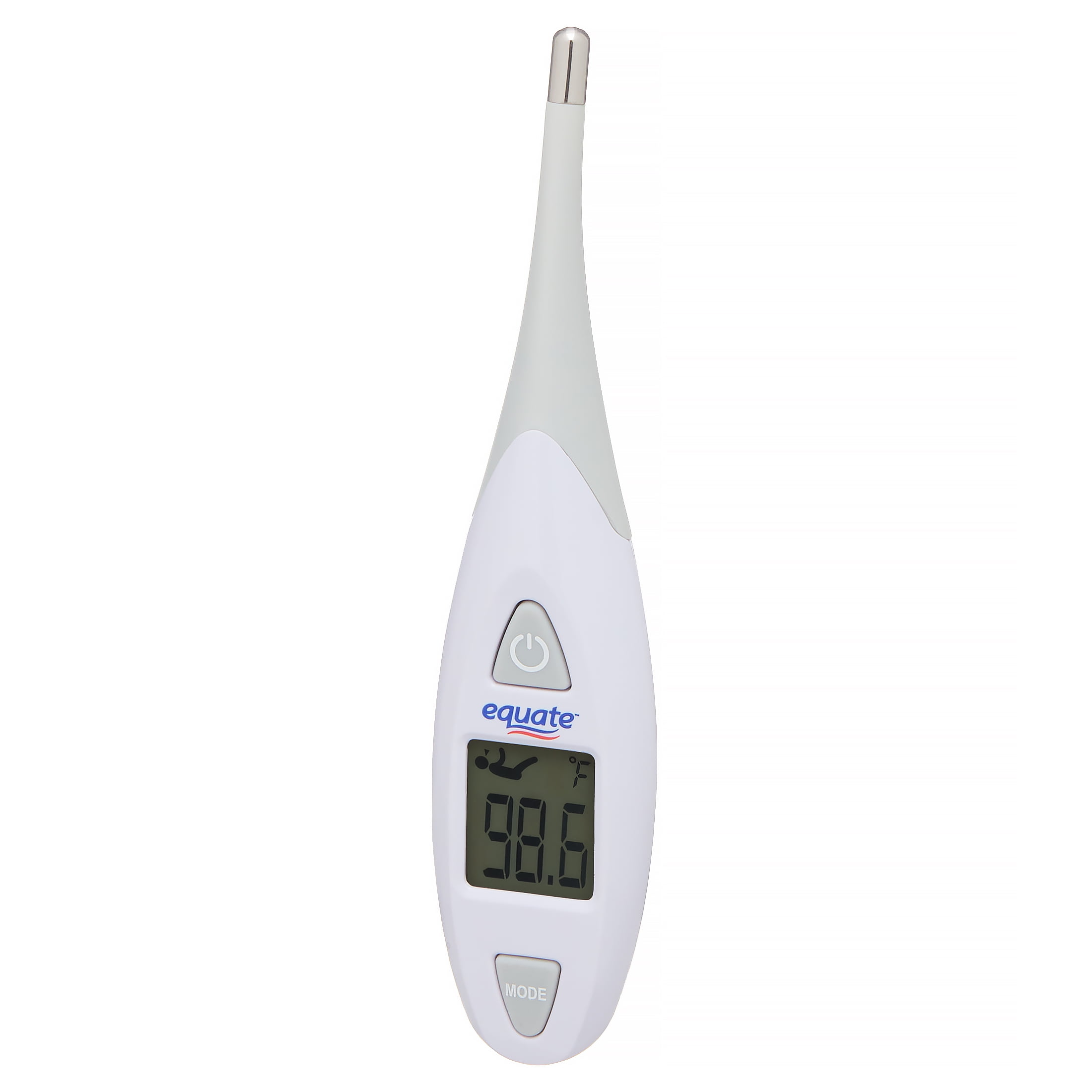 Equate 2-Second Children's Digital Fever Thermometer. Fast and Accurate in all modes. Good for Infant to Teens and Adults