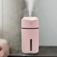 thumbnail image 3 of Billuyoard Humidificador LED, difusor de aire que cambia de Color, mesita de noche, ambientador de niebla ajustable portátil, hogar, coche, oficina, Humidificadores Rosa Billuyoard HA060780-02B, 3 of 6