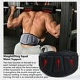 thumbnail image 3 of OUSITAID Ceinture de Musculation Absorption des Chocs Haute Élasticité Ceinture de Musculation Confortable, 3 of 5