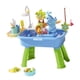 thumbnail image 5 of Juego de cocina infantil de 43 piezas con juguetes para simular el lavado de platos. Azul, 5 of 9