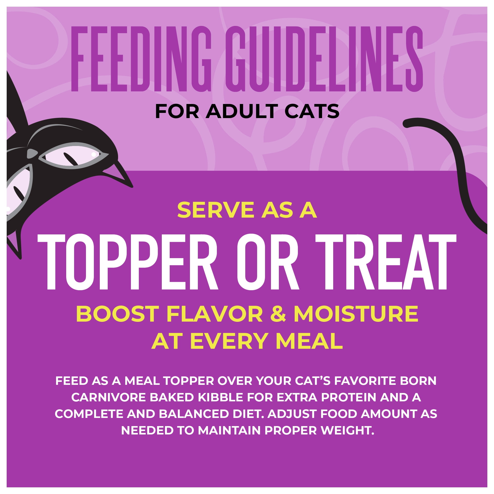 (2 pack) Tiki Cat Born Carnivore Complements Wet Cat Food Topper, Chicken & Duck 2.1 oz. Pouch