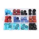 thumbnail image 1 of Box of 77pcs Universal Replacement Car Air Conditioner Dust Cover System C High Low Side Caps Replacement Parts~6503, 1 of 1