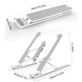 thumbnail image 2 of Portable Laptop Stand, Adjustable Computer Stand With Non-slip Rubber, Compatible With All 9 - 17 Inch Laptops And Tablets, 2 of 5