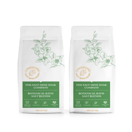 Chamomile Flower Botanical Coarse Grain (2mm) Bath Salt Blend 5 lbs - Custom - Red
