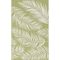 thumbnail image 1 of Unique Loom Outdoor Botanical Bohemian Leaves Rug 5' x 8' Rectangle Green/Ivory, 1 of 1