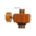 thumbnail image 2 of OHOIOLLA Adaptador De Conversión Para Gas Compatible Con Cilindros De Gas Estándar Del Oriente, 2 of 6