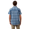 thumbnail image 2 of Craghoppers - Camisa Vernon Cuadro de Manga Corta para Hombre (Azul Poseidón), 2 of 2