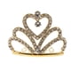 thumbnail image 5 of corona de princesa niña Tiara peineta accesorios de joyería Colcomx Mini tiara de princesa de cristal, 5 of 8