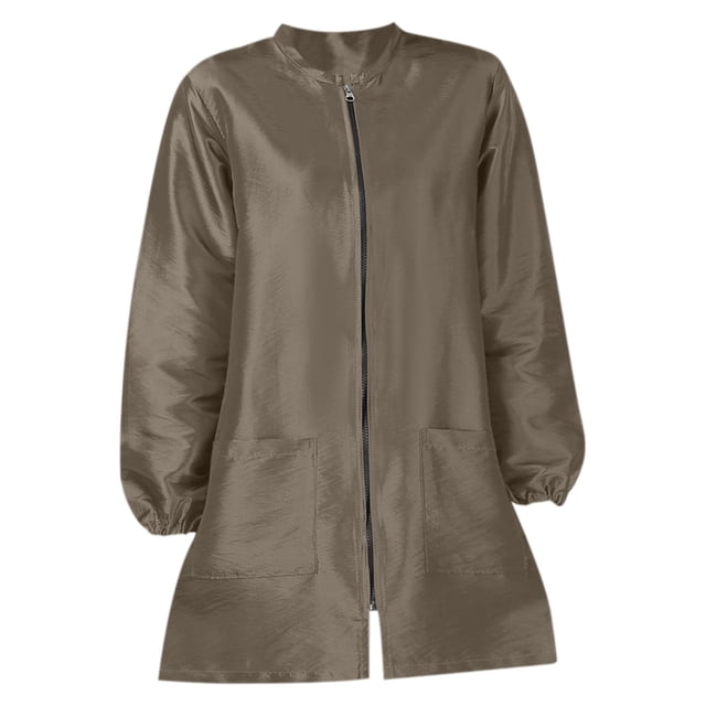 BMYJ Blouse de Coiffeur Imperméable, Robe de Coiffeur Ajustable avec Manches, Protection Lavable pour Animaux