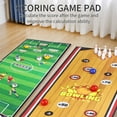 thumbnail image 7 of 3-in-1 Tabletop Curling, Shuffleboard, and Bowling Game - Portable Family Game for Kids & Adults - Easy to Set Up Desktop Indoor/Outdoor Fun, 7 of 7