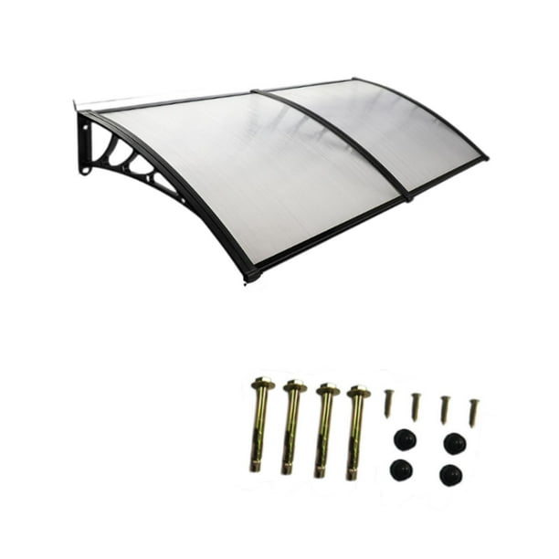 Toldo para puerta, toldo para ventana, piezas de protección contra la nieve fáciles de usar, accesorios para marquesina para puerta, residencial, al Largo por pared 240cm
