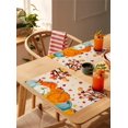 thumbnail image 3 of Fall Placemats Set of 4,Cotton Linen Heat Insulation Thanksgiving Fall Gnomes Harvest Farm Pumpkin Maple Leaves Placemat for Holiday Banquet Dining Kitchen Table Decor, 3 of 6