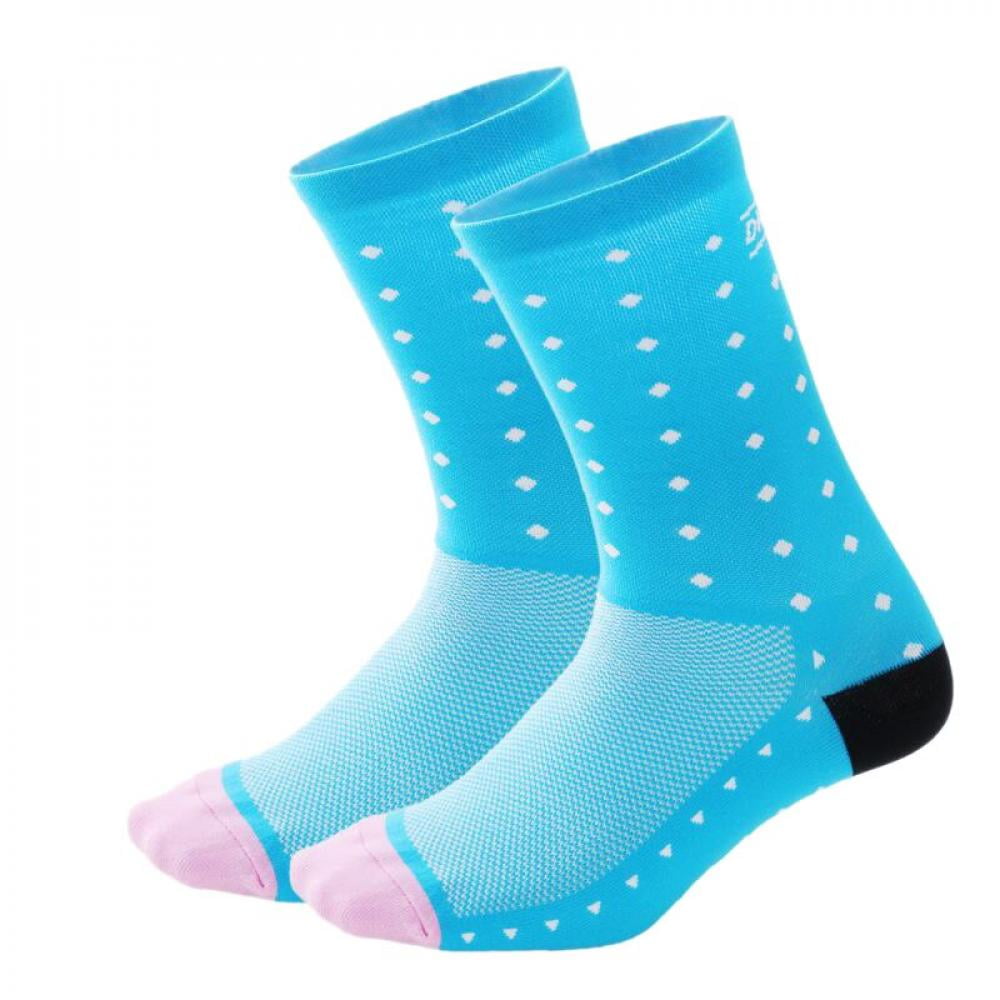 Pro Men Women Plain Cycling Ankle Socks Riding Anti-Sweat Breathable Sport Socks 