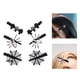 thumbnail image 4 of 6 piezas pinzas para el cabello de Halloween góticas grandes pinzas para el cabello para mujeres Spooky Alligator Duckbill horquillas para Negro Sunnimix  Pinzas para el pelo de Halloween, 4 of 8