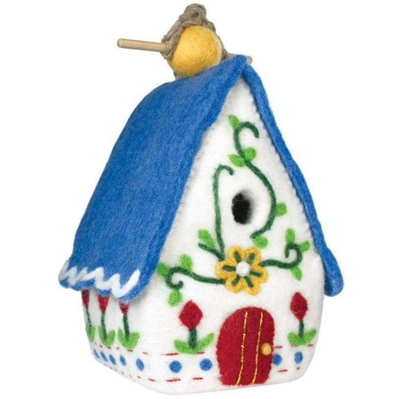 Felt Heidi Chalet Birdhouse Wild Woolies