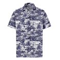 thumbnail image 1 of Men's Hawaiian Printed Button Short Sleeve Shirts Men's Casual Fashion Short Sleeve ShirtsL, 1 of 3