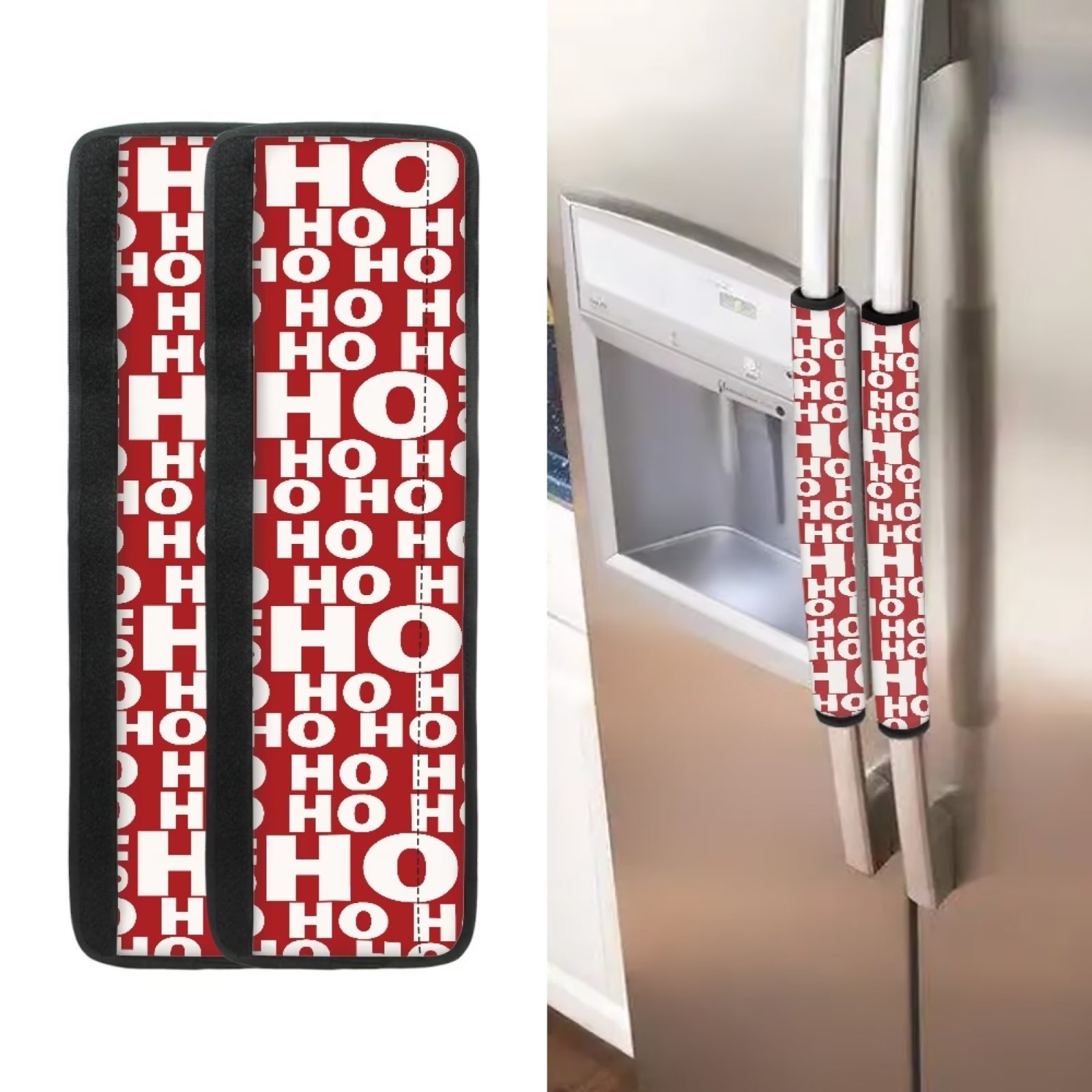 Kuiaobaty Refrigerator Door Handle Cover Suitable for Kitchen Fridge