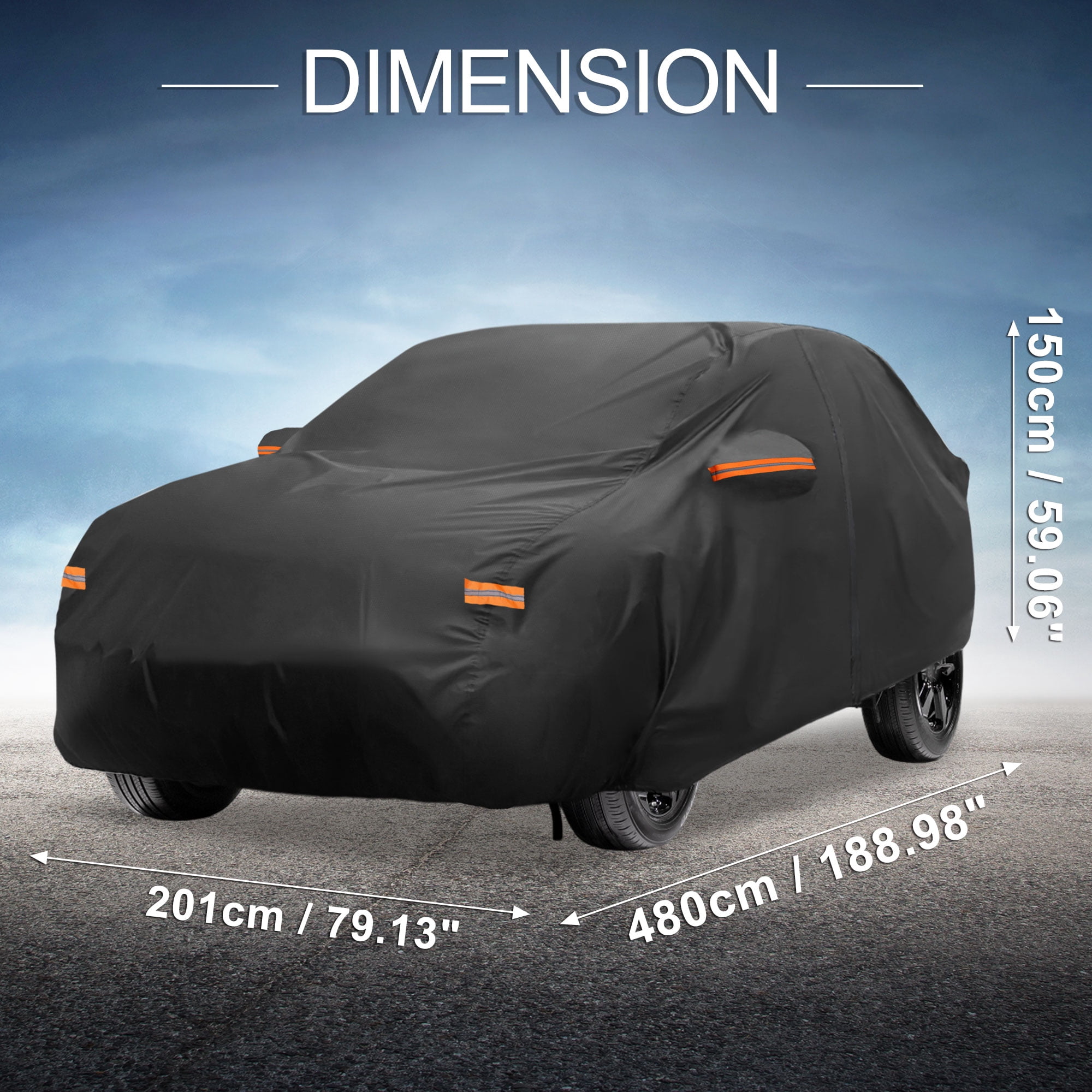 Unique Bargains 210D-PU Car Cover for Volvo XC60