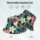 thumbnail image 2 of Balery Green Tropical Leaves Sombreros para el sol para hombre y mujer, sombrero de pescador con UPF 50+, 2 of 6
