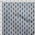 thumbnail image 3 of oneOone Tissu Popeline de Coton Imprimé Ikat Abstrait Tissu BTY 42 Pouces de Large, 3 of 4