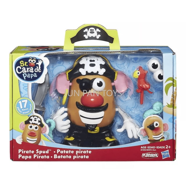 Colección de figuras de acción originales de Mr. Potato Head Playskool Friends Disney Toy Story 4 Mrs. Potato Head Beach Pirate Party Time