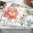 thumbnail image 3 of CounterArt "Spring Meadows" 4-Pack Reversible Flexible Plastic Tabletop Placemats, 3 of 7
