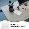 thumbnail image 3 of WEAVILUX 2Pcs Plastic Money Organizer for Cash Transparent Document Case for Travel Storage, 3 of 8