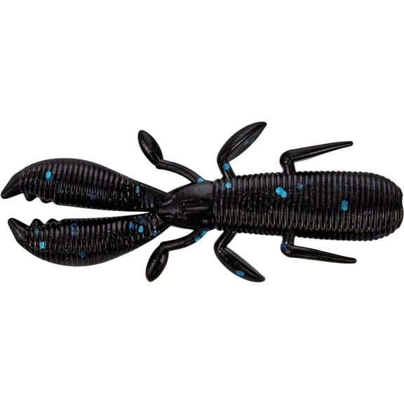 Yamamoto Covert Craw 2.5" Craw Black w/ Large Blue Flake