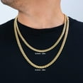 thumbnail image 2 of Nuragold 14k Real Yellow Gold Miami Cuban Link 6.5mm Chain Necklace (16"-30") Italian Jewelry for Men & Women, 2 of 11