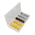thumbnail image 1 of 20pcs Fly Tying Headgear Streamer Fly Head Fly Tying Material, 1 of 10