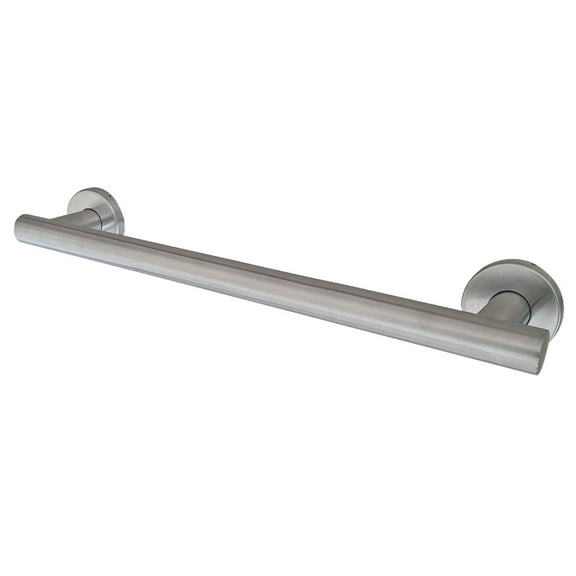 Kingston Brass Berwyn 18 Inch Grab Bar, 1-1/4 Inch Diameter, Brushed Nickel