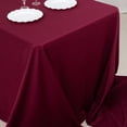 thumbnail image 5 of BalsaCircle 90x156 in Burgundy Premium Scuba Polyester Rectangle Tablecloth Party Events Reception Decorations Supplies, 5 of 8