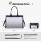thumbnail image 2 of Bolsa para portátil LOVEVOOK para mujer, bolso de mano para portátil de 15,6 pulgadas, bolsas de tra, 2 of 8