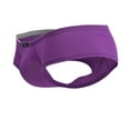 thumbnail image 2 of Xtremen Fashion Underwear 91228 Microfiber Trunks Color Purple Size L, 2 of 5