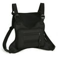 thumbnail image 4 of Yucurem Sports Chest Bag, Adjustable Strap Front Chest Pack, Running Vest Bag Sport Backpack for Men Women (Black), 4 of 10