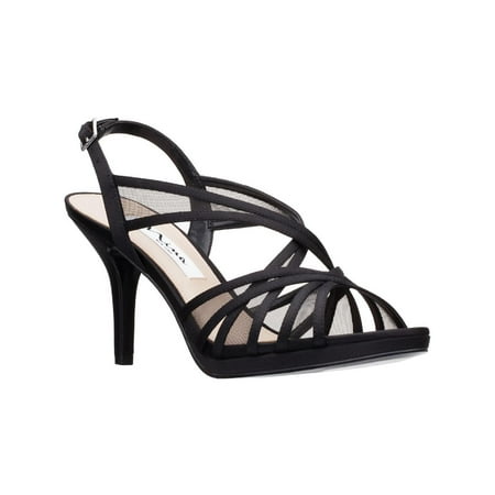 

Nina Womens Bess Satin Slingback Evening Heels