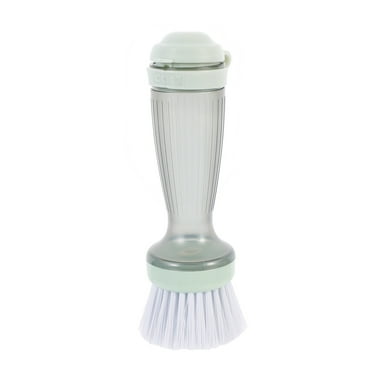 Brush Kitchen Cleaning Dish Scrubber Scrub Soap Sink Palm Pans Washing Dispenser Pot Plate Scrubbers Dispensing Pots