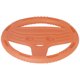 thumbnail image 2 of Juguete Para Masticar Para Bebés, Juguetes Para La Dentición De Material De Silicona, Forma De Volante, Tamaño Pequeño Para Regalo Para Uso Diario ANGGREK Naranja, 2 of 8