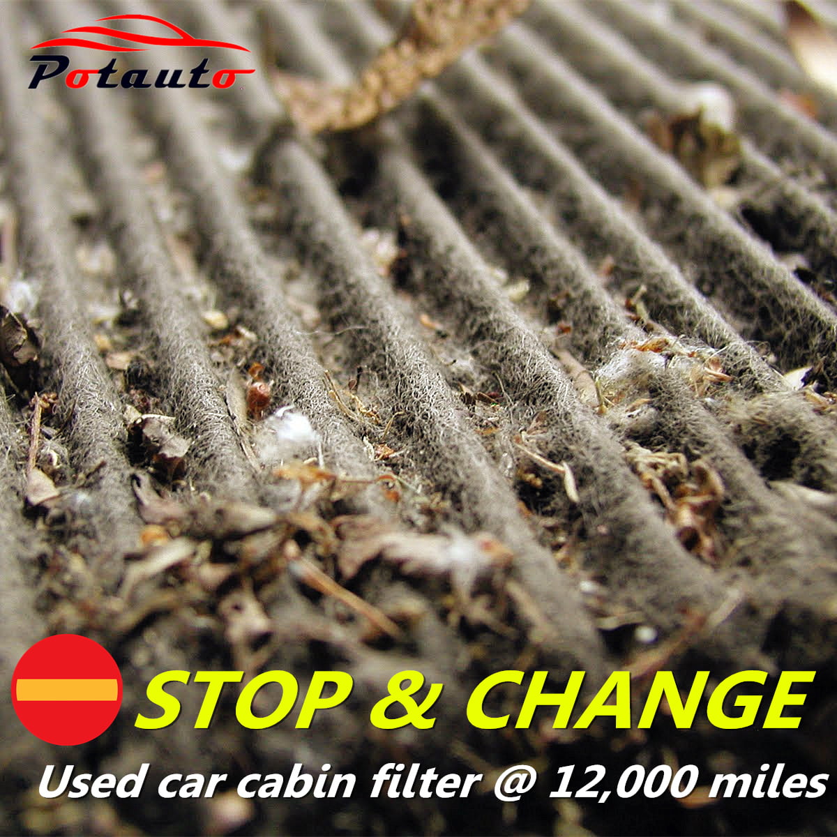 POTAUTO MAP 2011C JEEP Liberty CF10747 Activated Carbon Car Cabin Air Filter Replacement for DODGE Nitro
