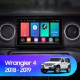 thumbnail image 4 of Radio para coche Android 14.0 para Jeep Wrangler 4 JL 2018-2021 5G WIFI IPS Pantalla táctil 9 "Reproductor de video multimedia Navegación GPS Wifi, 4 of 5