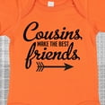 thumbnail image 4 of Inktastic Cousins Make the Best Friends with Arrow Boys or Girls Baby Bodysuit, 4 of 5