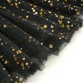 thumbnail image 5 of Kuleyang Little Girls Dresses Tutu Long Sleeve Velvet Tulle Spring Princess Star Sequin Ruffle Holiday Party Birthday Dresses Black 6T(120), 5 of 9
