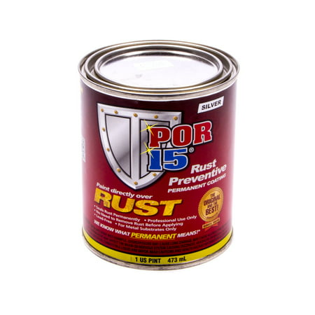 POR-15 Rust Preventive Paint Silver 1 pt can P/N