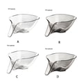 thumbnail image 2 of VONKY Multi-functional Drain Bowl With Funnel Wide Application Safe And Reliable Made Of PP clear white（pet） 1Set, 2 of 6